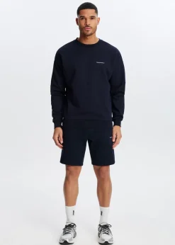 Sweaters En Hoodies<The Sting Oversized trademark sweater donkerblauw
