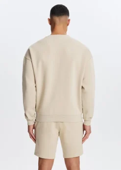 Sweaters En Hoodies<The Sting Oversized trademark sweater lichtzand