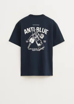 T-Shirts<The Sting Oversized t-shirt sleutelhangers donkerblauw