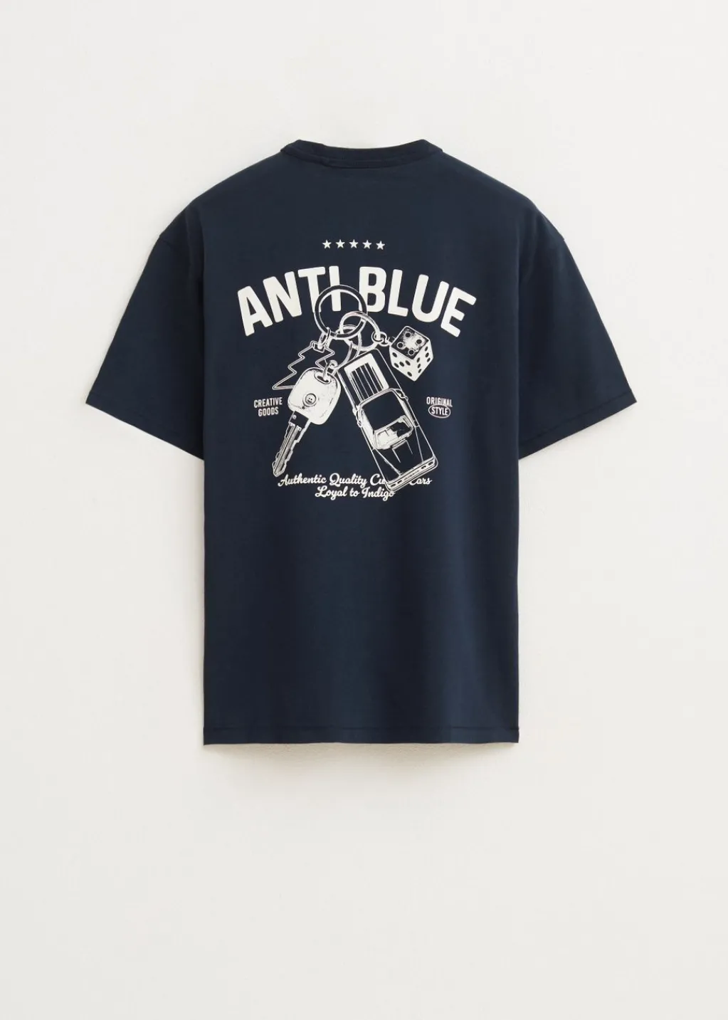 T-Shirts<The Sting Oversized t-shirt sleutelhangers donkerblauw