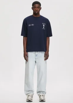 T-Shirts<The Sting Oversized t-shirt winner's luck donkerblauw