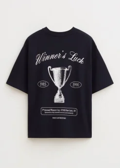 T-Shirts<The Sting Oversized t-shirt winner's luck donkerblauw