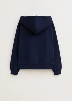 Basics|Truien En Vesten<The Sting Oversized vest met rits donkerblauw