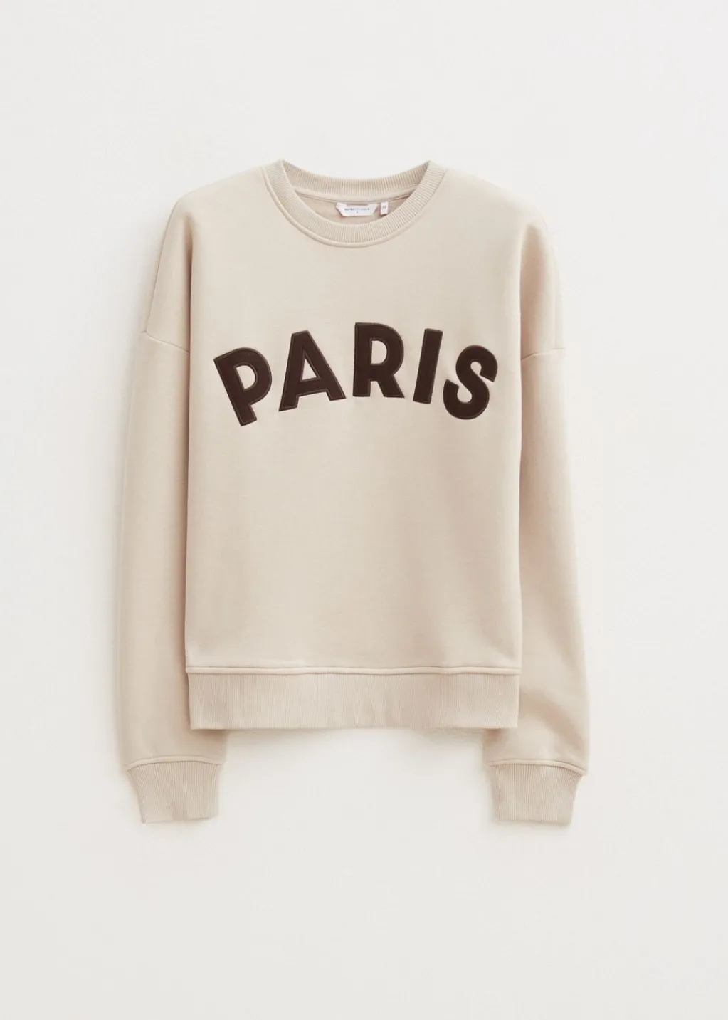 Sweaters En Hoodies<The Sting Paris geborduurde sweater lichtzand
