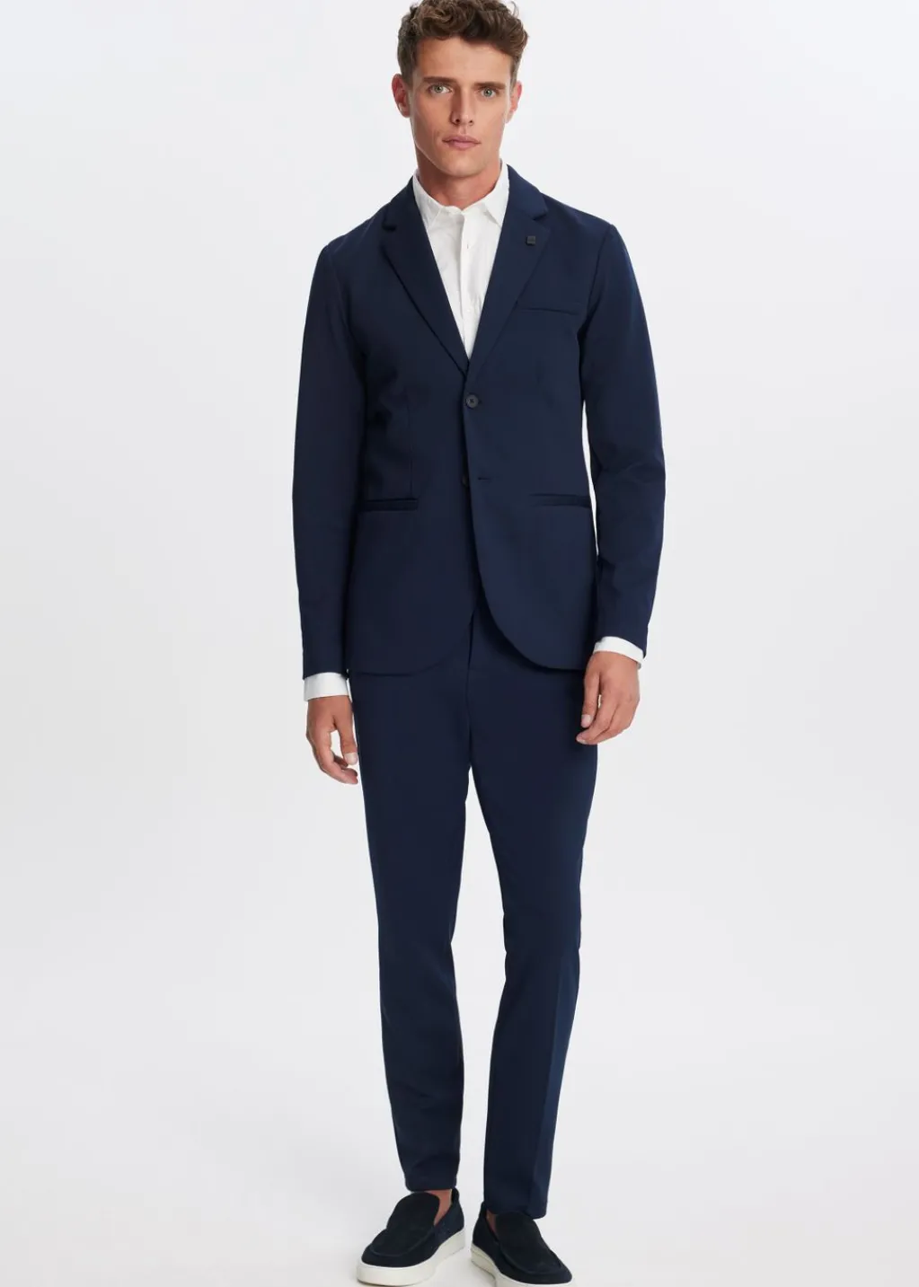 Blazers<The Sting Piqué blazer donkerblauw
