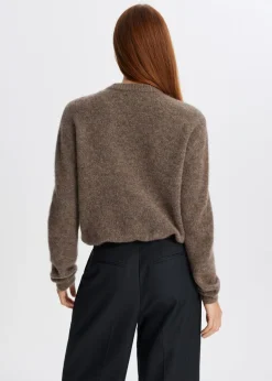 Truien En Vesten<The Sting Premium vestje bruin gem&ecirc;leerd