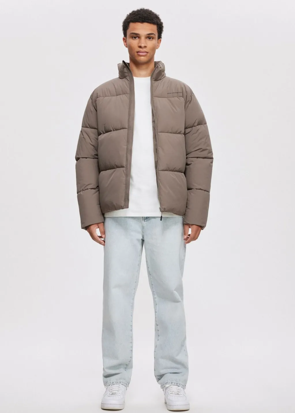Jassen<The Sting Puffer jack taupe, dark