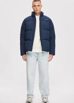Jassen<The Sting Puffer jack donkerblauw
