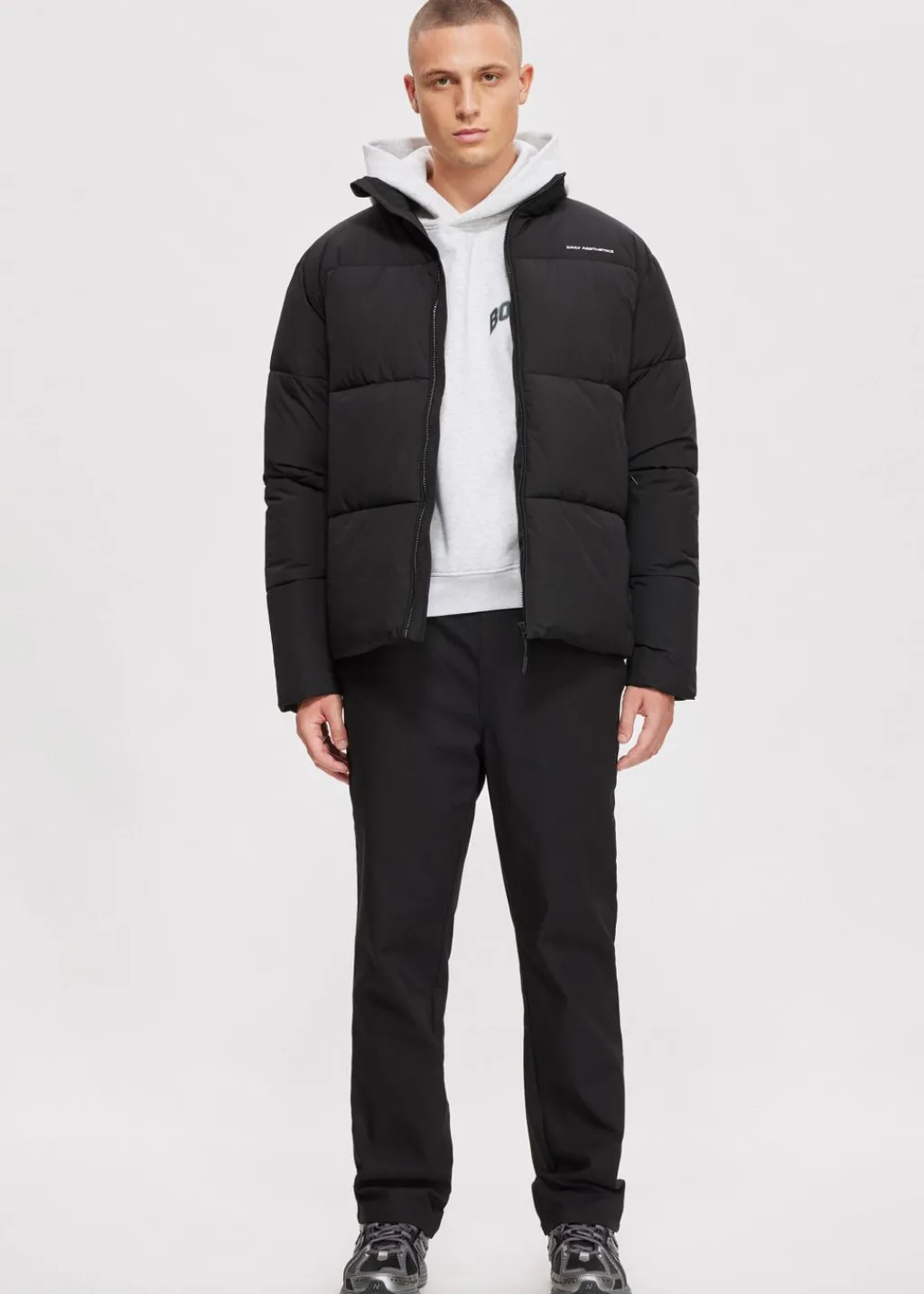 Jassen<The Sting Puffer jack zwart