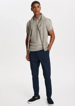 Basics|Broeken<The Sting Punta pantalon skinny fit blauw, donker melee