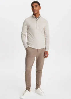 Broeken<The Sting Punta pantalon skinny fit bruin gem&ecirc;leerd