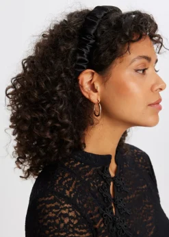 Haaraccessoires<The Sting Ruffle haarband zwart