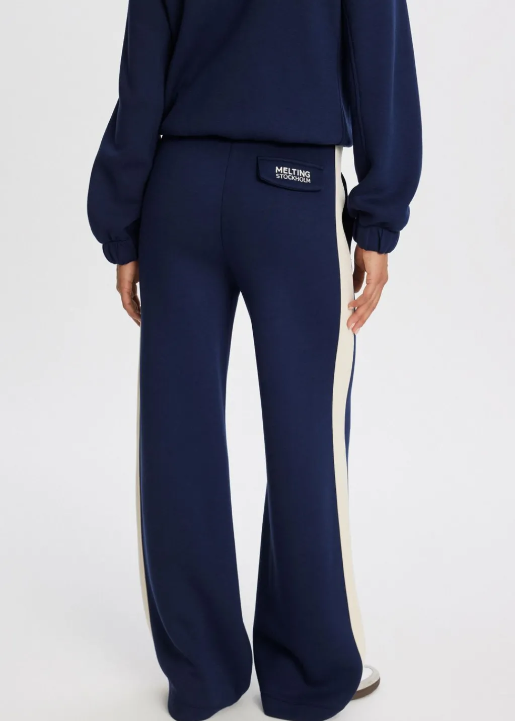 Broeken<The Sting Scuba sweatpants donkerblauw