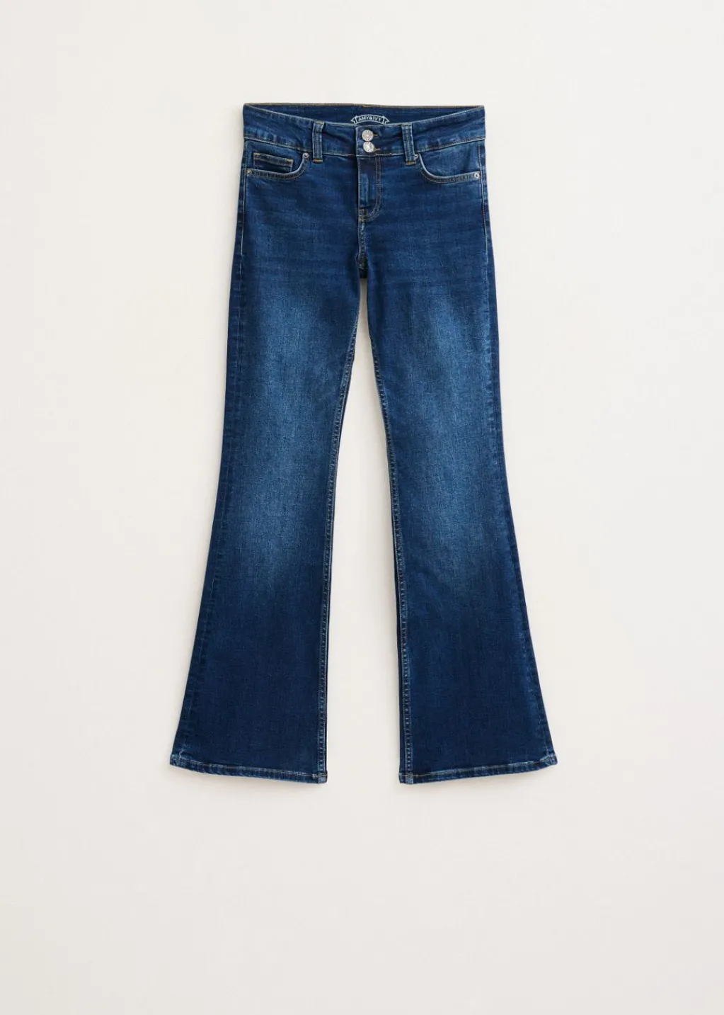 Jeans<The Sting Soft flared jeans donkerblauw