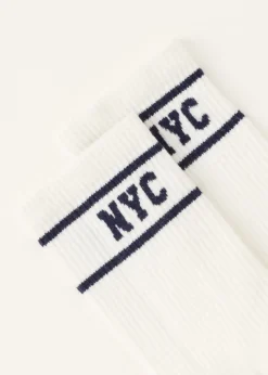 Sokken<The Sting Sporty sokken met NYC wit