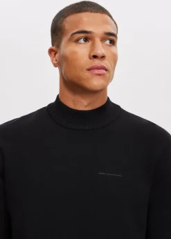 Truien En Vesten<The Sting Staff mock-neck trui zwart