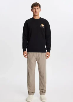 Sweaters En Hoodies<The Sting Sweater met print bloemen zwart