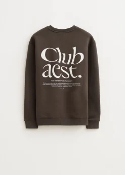 Sweaters En Hoodies<The Sting Sweater met print club groen, grijs