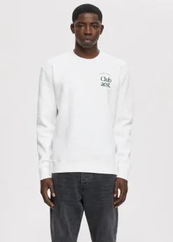 Sweaters En Hoodies<The Sting Sweater met print club wit, off-white
