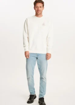 Sweaters En Hoodies<The Sting Sweater met print driehoek wit, off-white