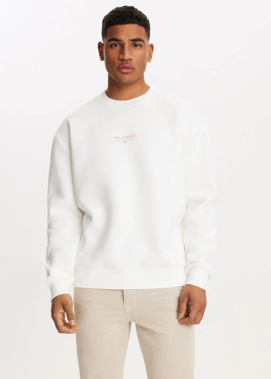 Sweaters En Hoodies<The Sting Sweater met print society wit, off-white
