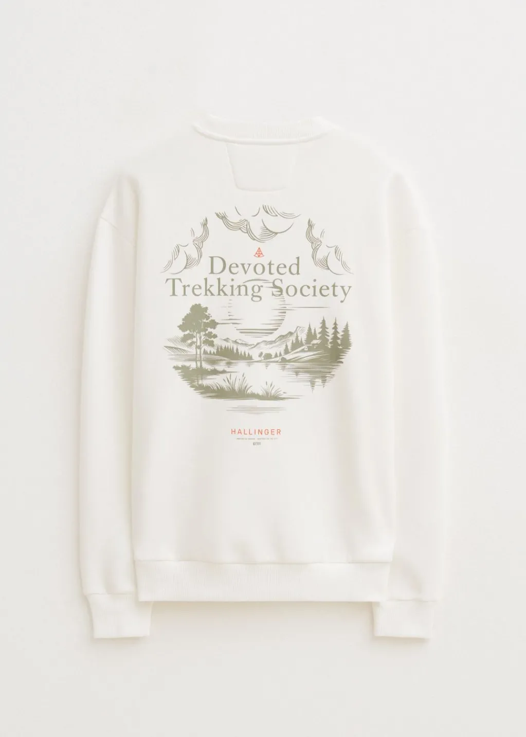 Sweaters En Hoodies<The Sting Sweater met print society wit, off-white