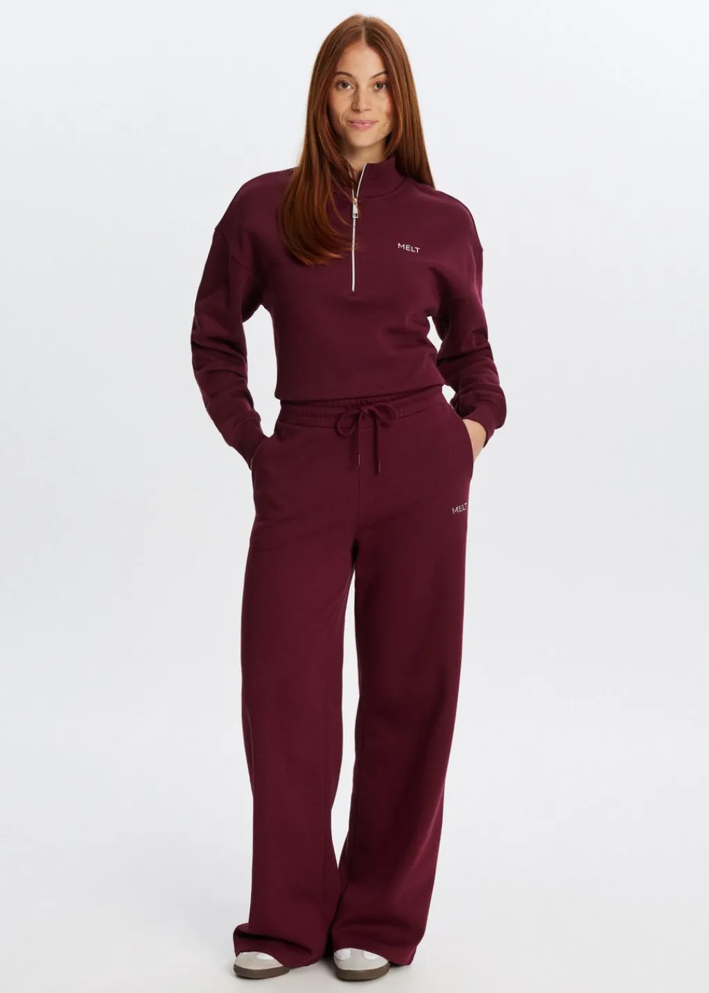 Broeken|Basics<The Sting Sweatpants bordeaux