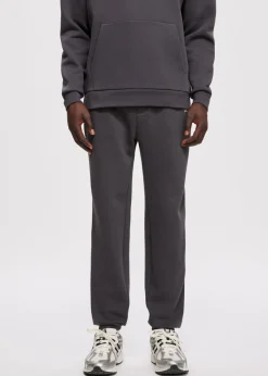 Broeken<The Sting Sweatpants met merk print grijs, grafiet