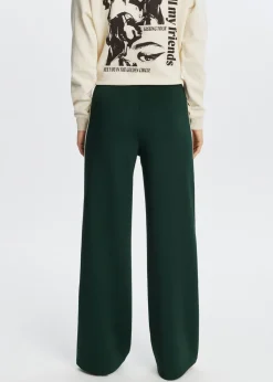 Broeken<The Sting Sweatpants met streep donkergroen