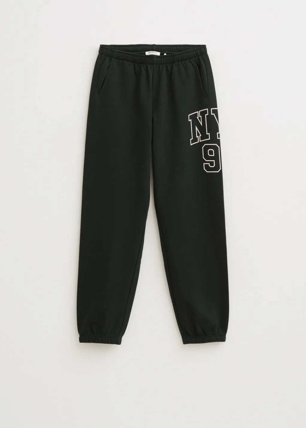 Broeken<The Sting Sweatpants met zijprint donkergroen