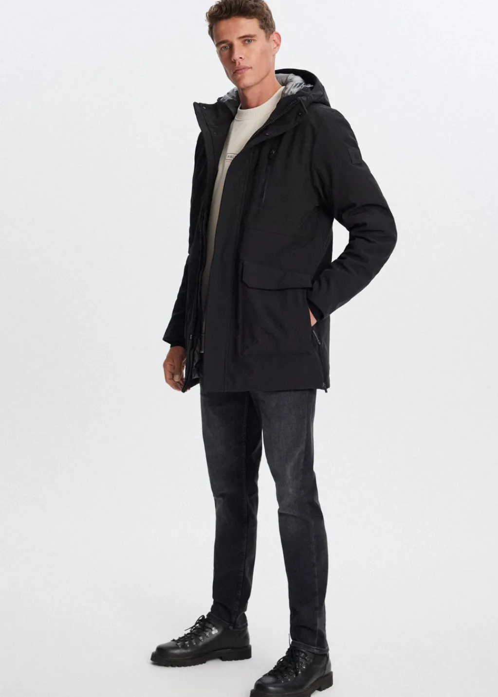 Jassen<The Sting Tech parka zwart