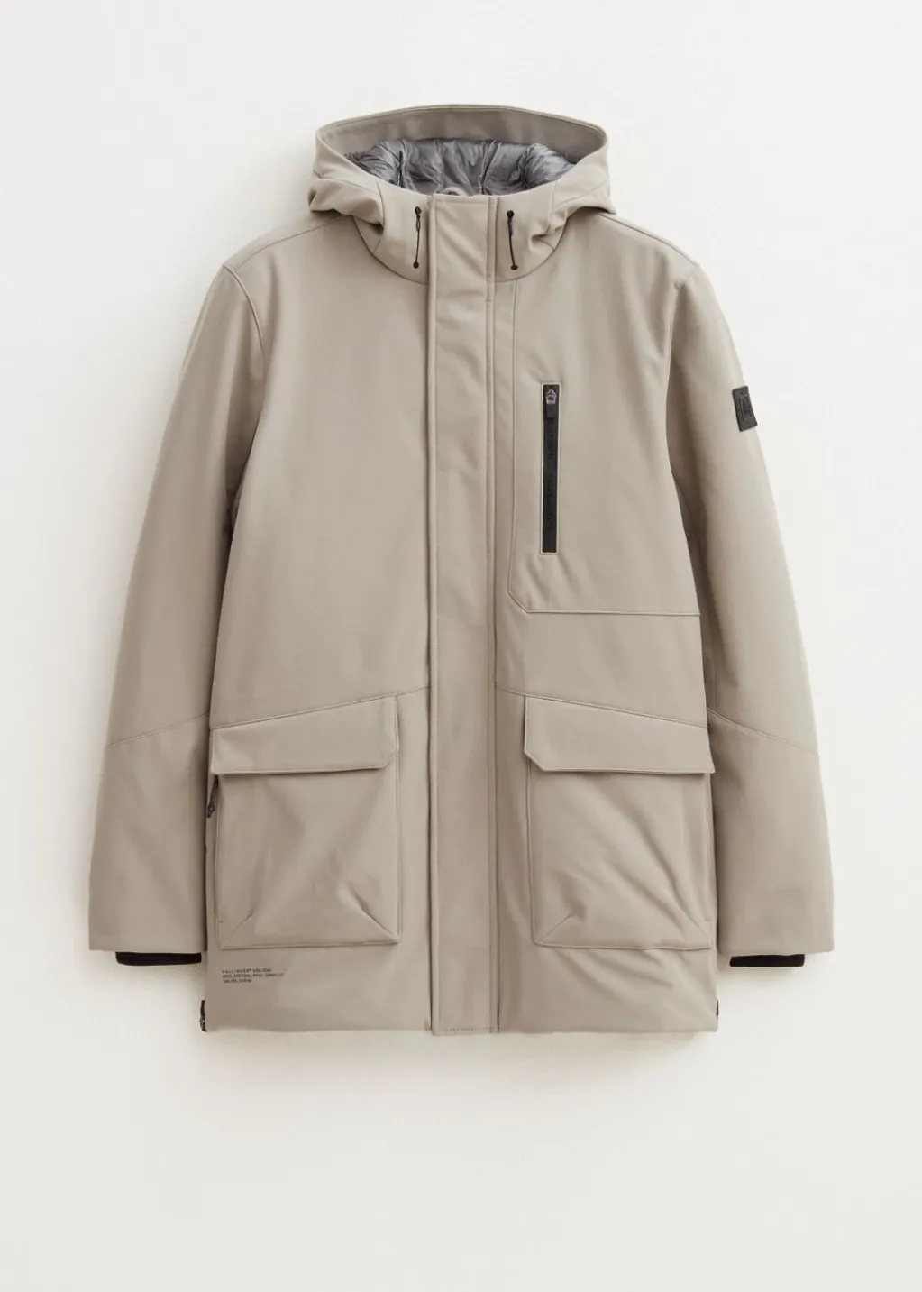 Jassen<The Sting Tech parka lichtgrijs