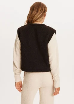 Blazers En Gilets<The Sting Teddy gilet donkerbruin