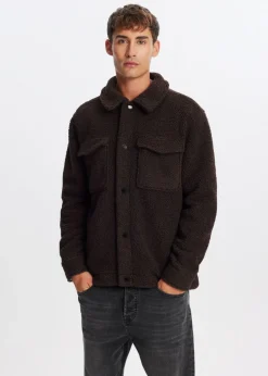 Overshirts<The Sting Teddy overshirt choco