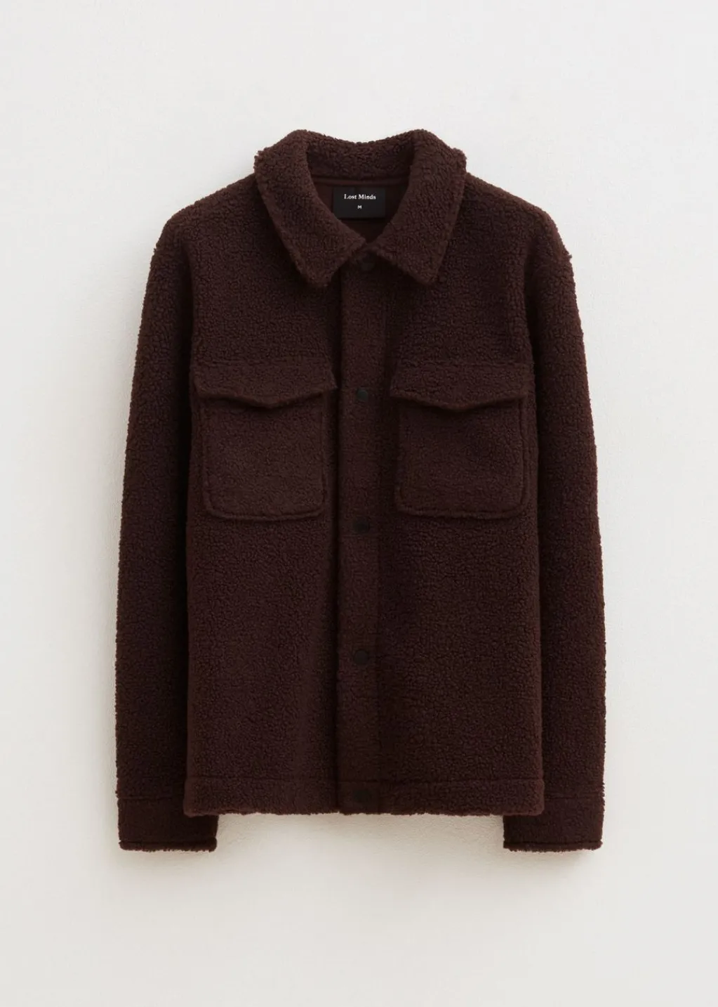 Overshirts<The Sting Teddy overshirt choco