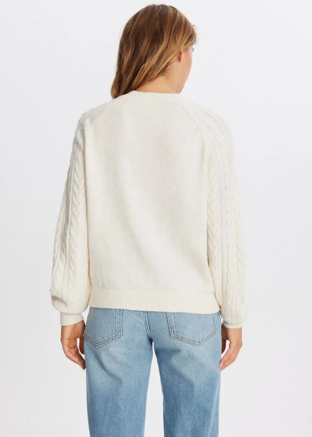 Truien En Vesten<The Sting Trui met borduurdetail wit, off-white