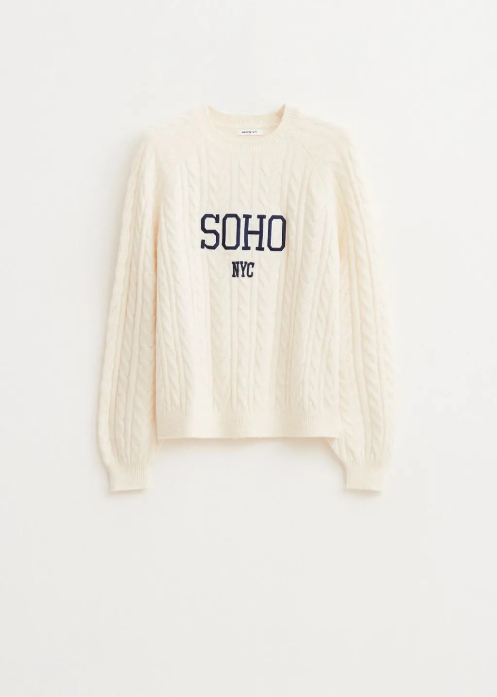 Truien En Vesten<The Sting Trui met borduurdetail wit, off-white
