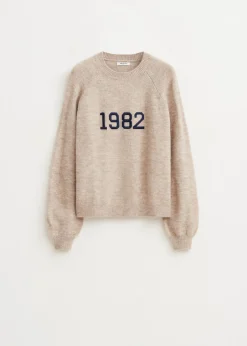 Truien En Vesten<The Sting Trui met borduurdetail zand