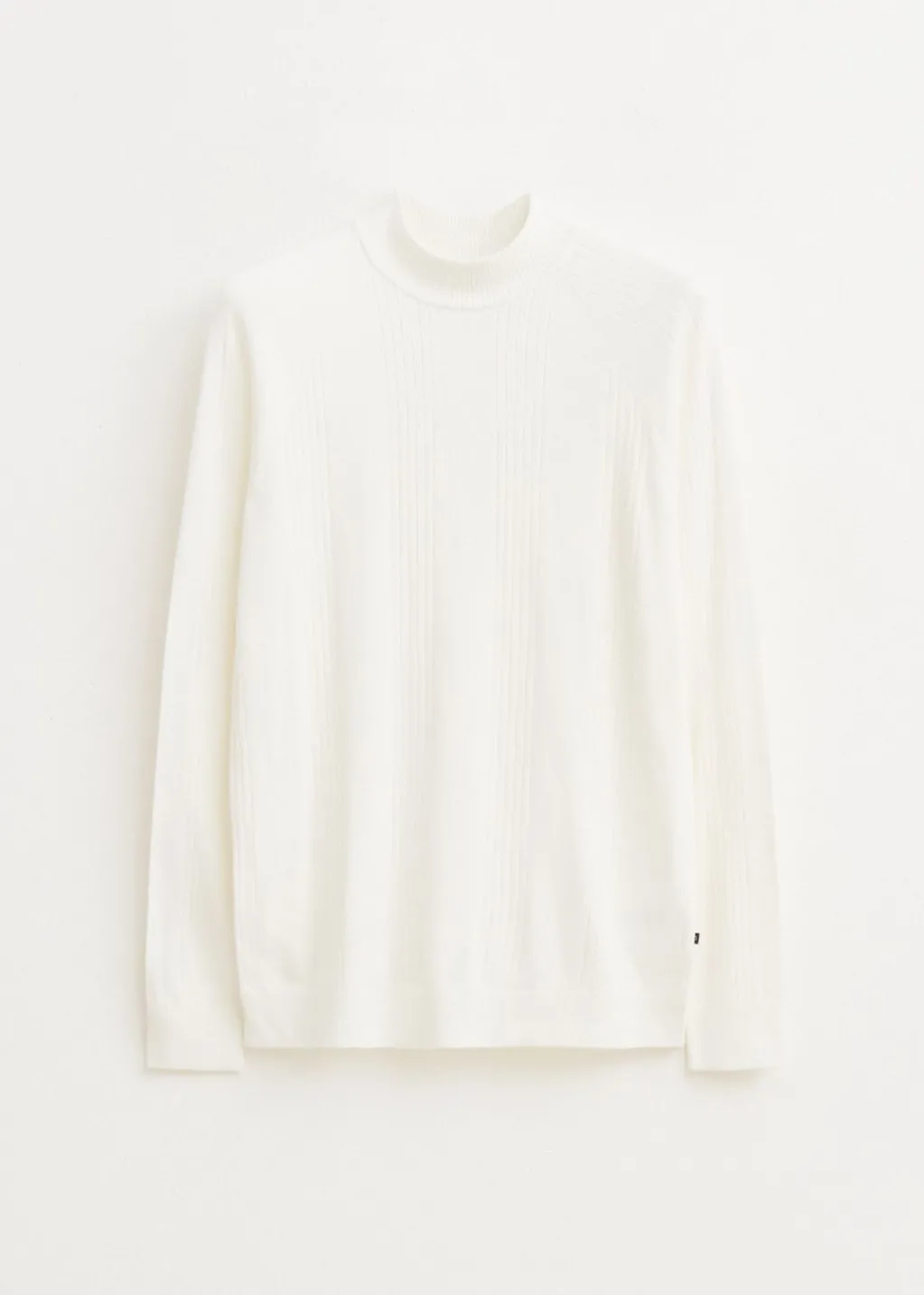Truien En Vesten<The Sting Trui met mock-neck wit, off-white