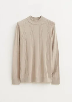 Truien En Vesten<The Sting Trui met mock-neck taupe