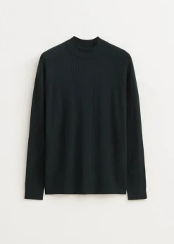 Truien En Vesten<The Sting Trui met mock-neck groen, oceaan