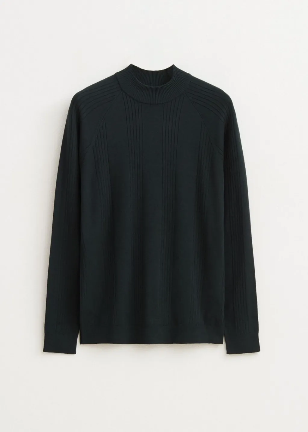 Truien En Vesten<The Sting Trui met mock-neck groen, oceaan