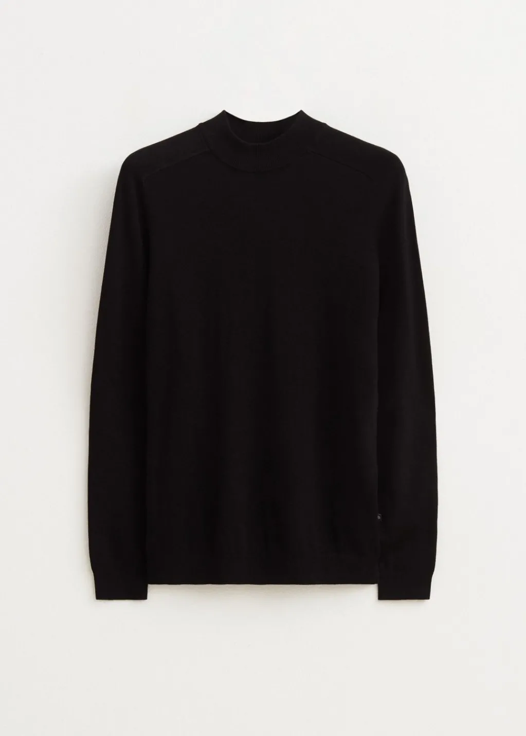 Truien En Vesten<The Sting Trui met mock-neck zwart