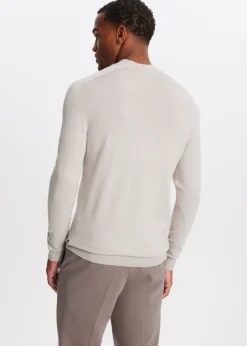 Truien En Vesten<The Sting Trui met mock-neck klei