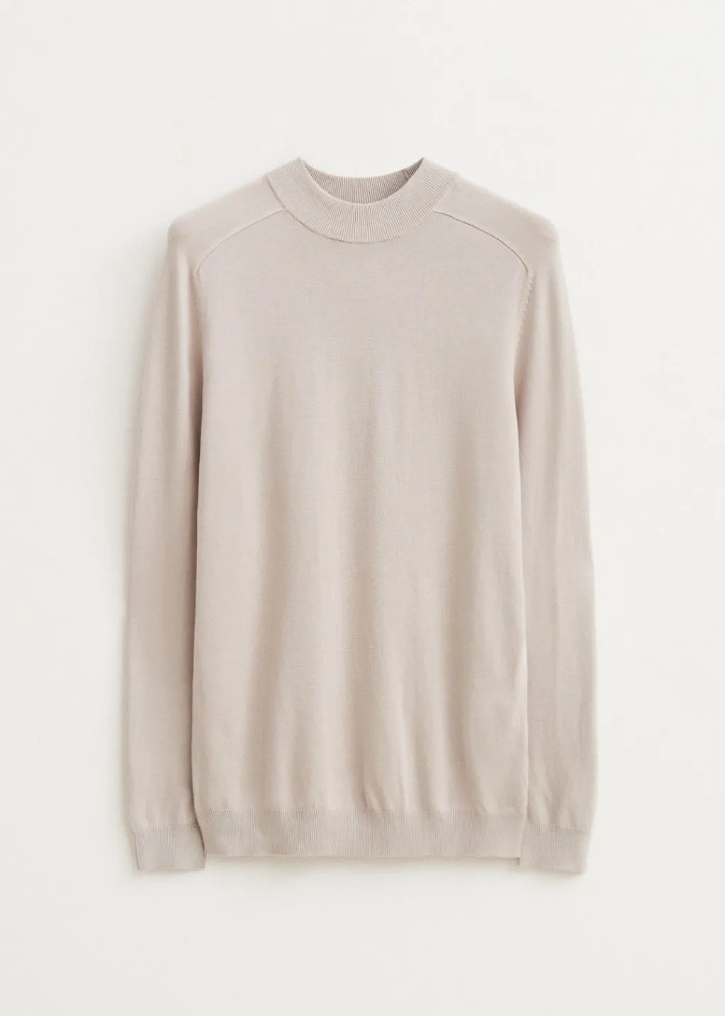 Truien En Vesten<The Sting Trui met mock-neck klei