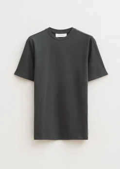 Basics|T-Shirts<The Sting T-shirt basic groen, grijs