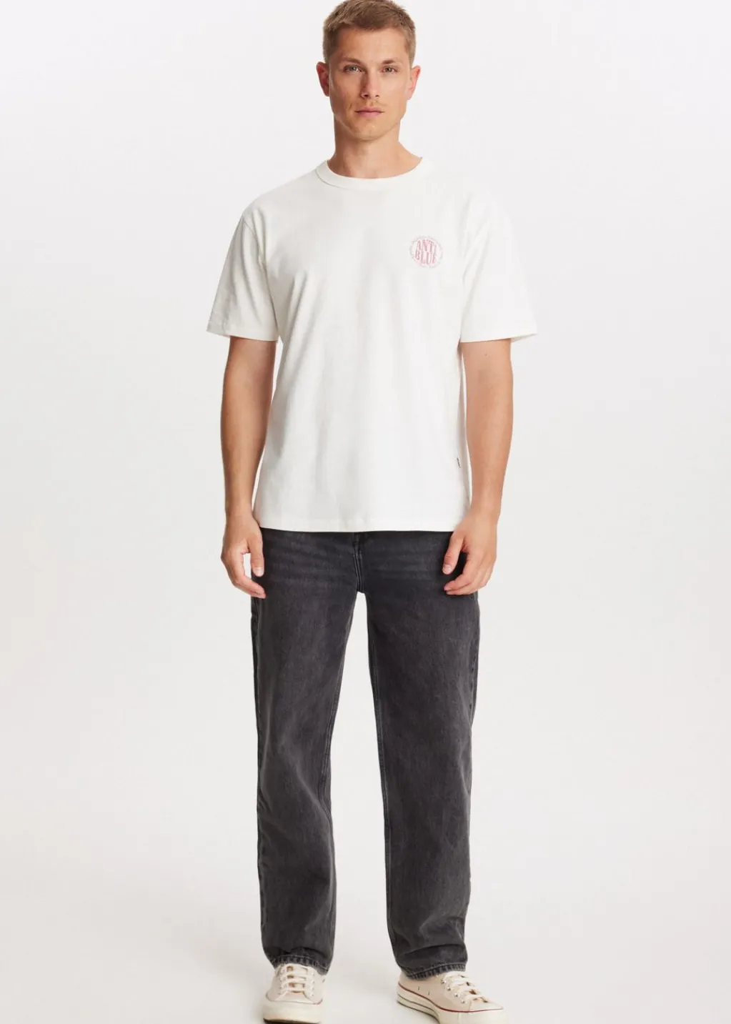 T-Shirts<The Sting T-shirt met logo wit, off-white