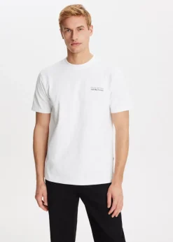 T-Shirts<The Sting T-shirt met merk logo wit
