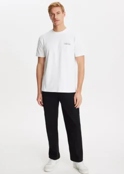 T-Shirts<The Sting T-shirt met merk logo wit