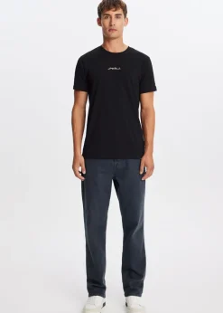 T-Shirts<The Sting T-shirt met merk logo zwart